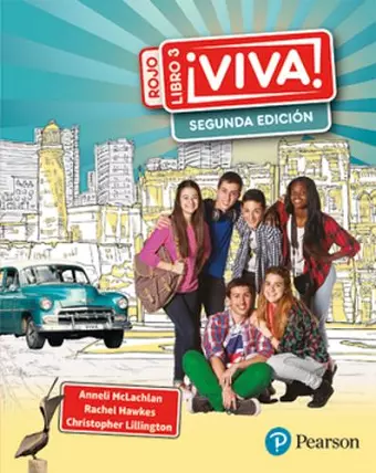 Viva! 3 Rojo Segunda Ediçion Pupil Book cover