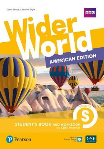 Wider World American Edition Starter Student Book & Workbook with PEP Pack cover