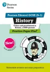 Pearson REVISE Edexcel GCSE History Crime and Punishment in Britain, c1000-Present Practice Paper Plus - 2023 and 2024 exams cover