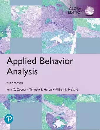 Applied Behavior Analysis, Global Edition cover