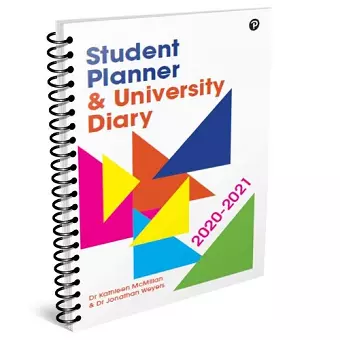 Student Planner and University Diary 2020-2021 cover