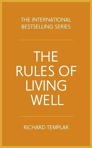 Rules of Living Well, The cover