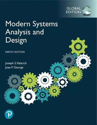 Modern Systems Analysis and Design, Global Edition cover