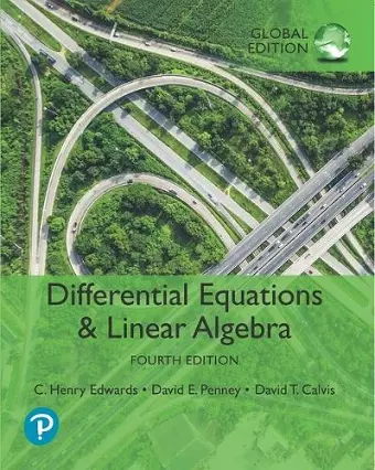 Differential Equations and Linear Algebra, Global Edition cover