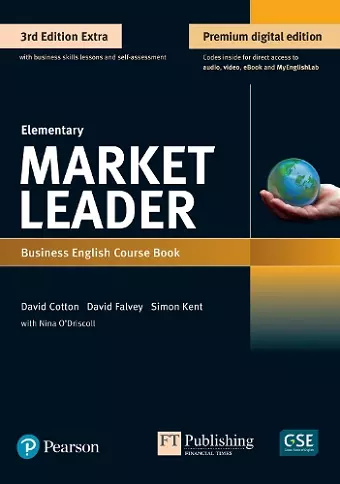 Market Leader 3e Extra Elementary Student's Book & eBook with Online Practice, Digital Resources & DVD Pack cover