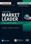 Market Leader 3e Extra Pre-Intermediate Student's Book & eBook with Online Practice, Digital Resources & DVD Pack cover
