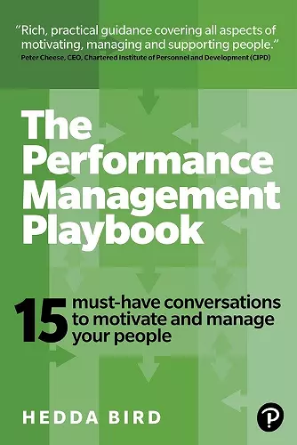 The Performance Management Playbook cover