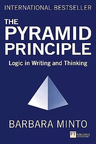 Pyramid Principle, The cover
