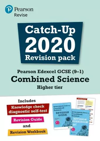 Pearson REVISE Edexcel GCSE Combined Science ((Higher)): Revision Pack - for 2025 and 2026 exams cover