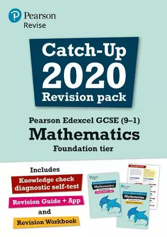 Pearson REVISE Edexcel GCSE (9-1) Maths Foundation Catch-up Revision Pack cover