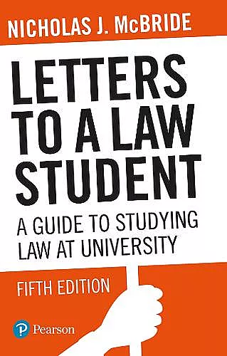 Letters to a Law Student cover