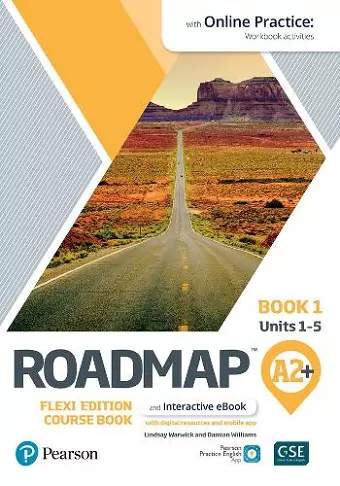 Roadmap A2+ Flexi Edition Course Book 1 with eBook and Online Practice Access cover