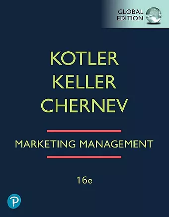 Marketing Management, Global Edition cover