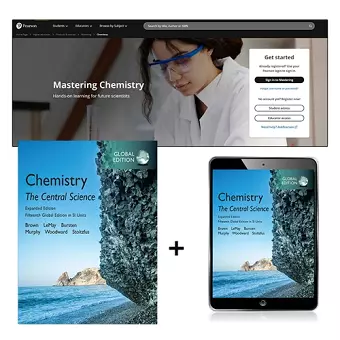 Chemistry: The Central Science in SI Units, Expanded Edition, Global Edition + Mastering Chemistry with Pearson eText cover