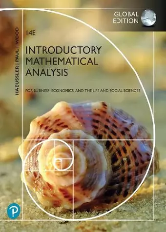 Student Solutions Manual for Introductory Mathematical Analysis for Business, Economics, and the Life and Social Sciences [Global Edition] cover