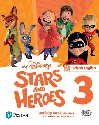 My Disney Stars and Heroes British Edition Level 3 Activity Book with eBook cover