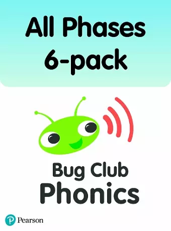 Bug Club Phonics All Phases 6-pack (1080 books) cover