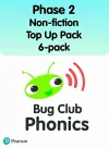 Bug Club Phonics Phase 2 Non-fiction Top Up Pack 6-pack (96 books) cover