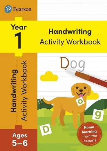 Pearson Learn at Home Handwriting Activity Workbook Year 1 cover