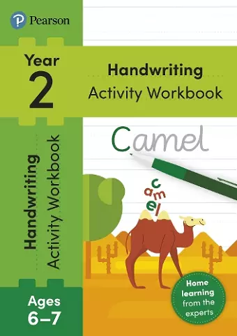 Pearson Learn at Home Handwriting Activity Workbook Year 2 cover