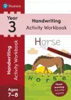 Pearson Learn at Home Handwriting Activity Workbook Year 3 cover