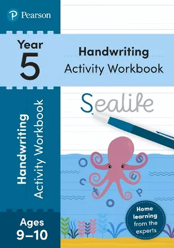 Pearson Learn at Home Handwriting Activity Workbook Year 5 cover