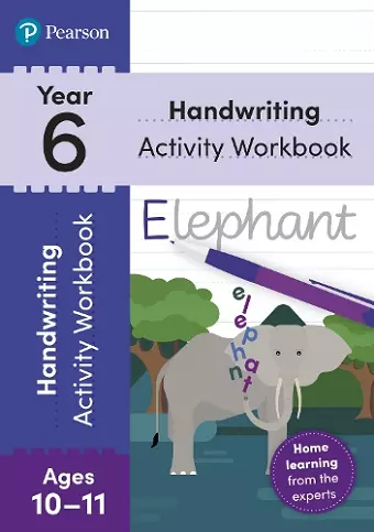 Pearson Learn at Home Handwriting Activity Workbook Year 6 cover