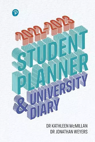 McMillan and Weyers, Student Planner 2022 cover