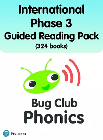 International Bug Club Phonics Phase 3 Guided Reading Pack (324 books) cover