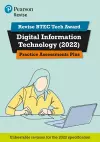 Pearson REVISE BTEC Tech Award Digital Information Technology 2022 Practice Assessments Plus - 2023 and 2024 exams and assessments cover