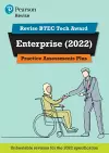 Pearson REVISE BTEC 2022 Tech Award Enterprise Practice Assessments Plus - for 2026, 2027 exams cover