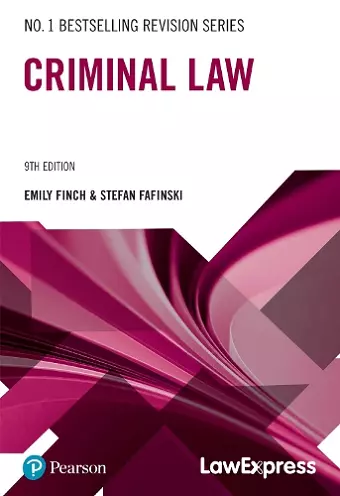 Law Express Revision Guide: Criminal Law cover