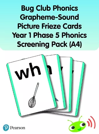 Bug Club Phonics Grapheme-Sound Picture Frieze Cards Year 1 Phase 5 Phonics screening pack (A4) cover