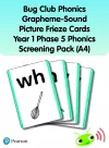 Bug Club Phonics Grapheme-Sound Picture Frieze Cards Year 1 Phase 5 Phonics screening pack (A4) cover