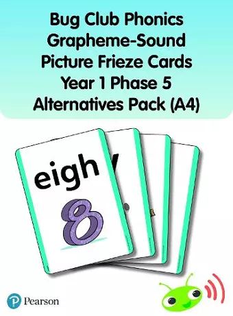 Bug Club Phonics Grapheme-Sound Picture Frieze Cards Year 1 Phase 5 alternatives (A4) cover