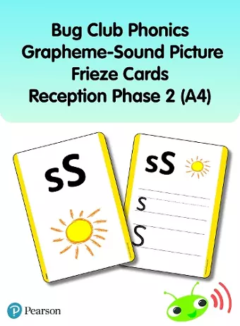 Bug Club Phonics Grapheme-Sound Picture Frieze Cards Reception Phase 2 (A4) cover