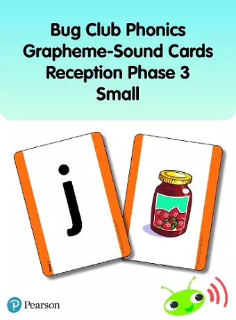 Bug Club Phonics Grapheme-Sound Cards Reception Phase 3 (Small) cover