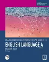 Pearson Edexcel International GCSE (9-1) English Language A Student Book cover