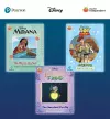 Pearson Bug Club Disney Year 1 Pack E, including decodable phonics readers for phase 5; Moana: The Way to the Sea, Toy Story: Andy's Party, The Princess and the Frog: The Sweetest Firefly cover
