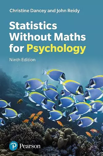 Statistics Without Maths for Psychology cover