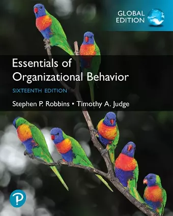 Essentials of Organizational Behavior, Global Edition cover