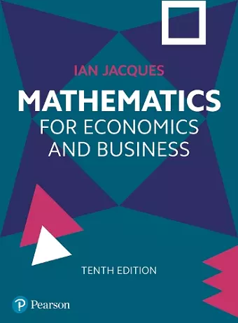 Mathematics for Economics and Business cover