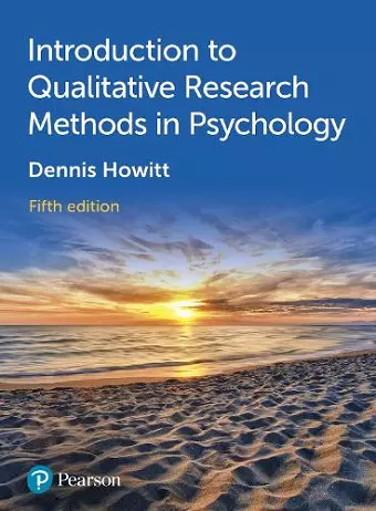 Introduction to Qualitative Research Methods in Psychology cover