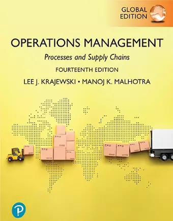 Operations Management: Processes and Supply Chains, Global Edition cover