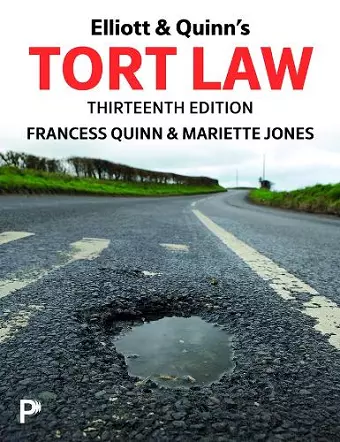 Elliott & Quinn's Tort Law cover