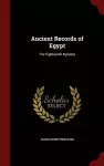 Ancient Records of Egypt cover