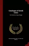 Catalogue of Greek Coins cover