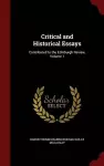 Critical and Historical Essays cover