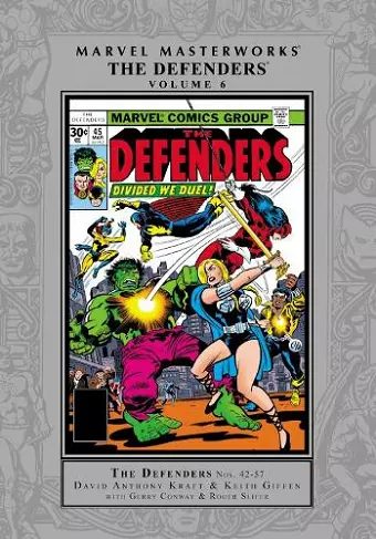 Marvel Masterworks: The Defenders Vol. 6 cover