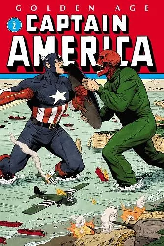 Golden Age Captain America Omnibus Vol. 2 cover